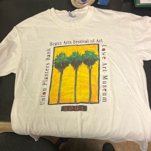 Vintage art festival tee